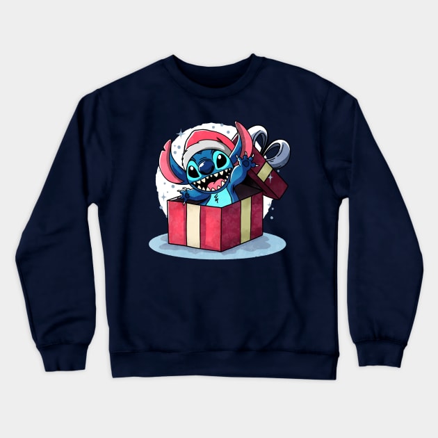 Alien Surprise Crewneck Sweatshirt by FanFreak